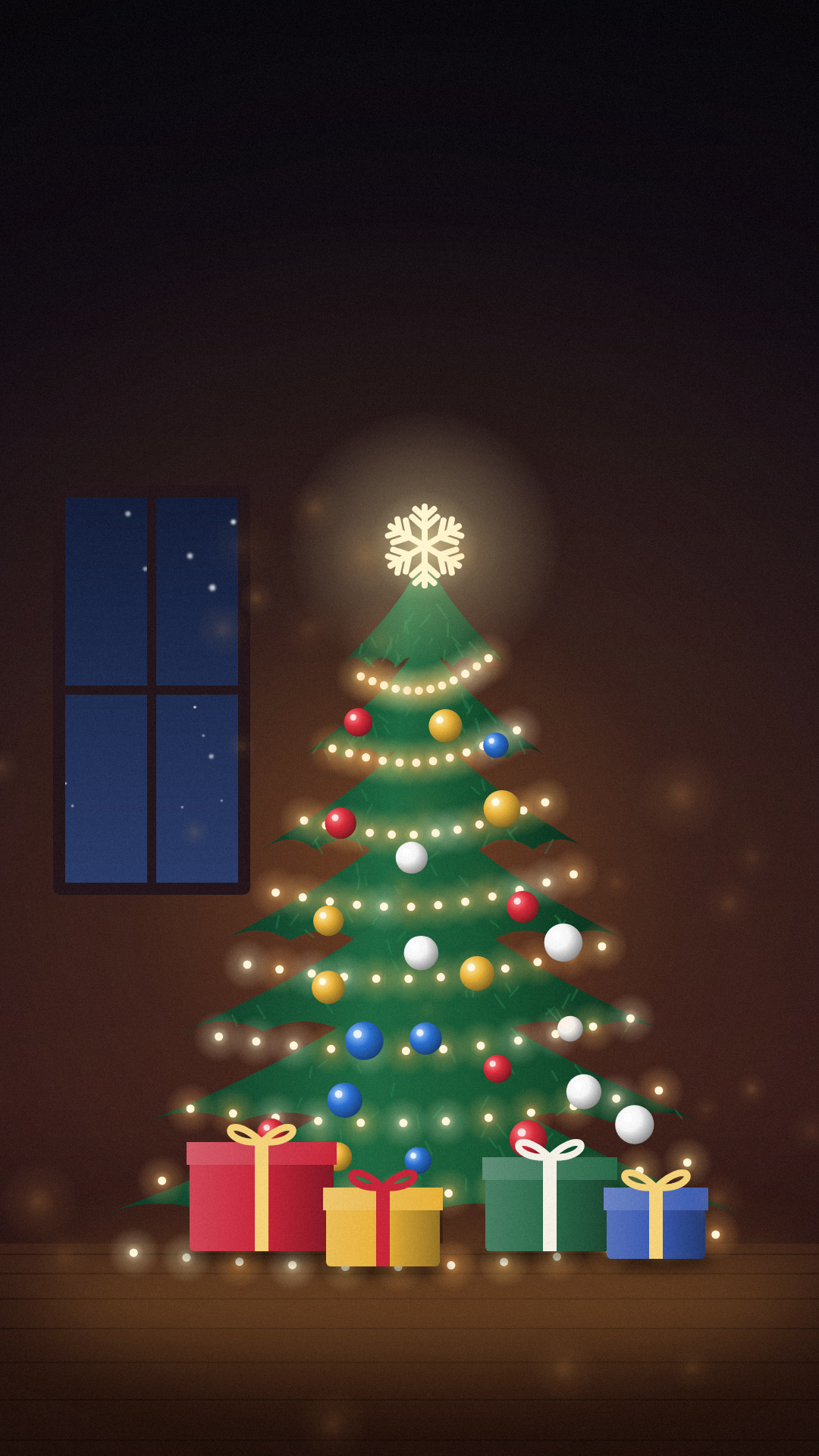 Holiday Christmas Pack — 5 Lock Screens