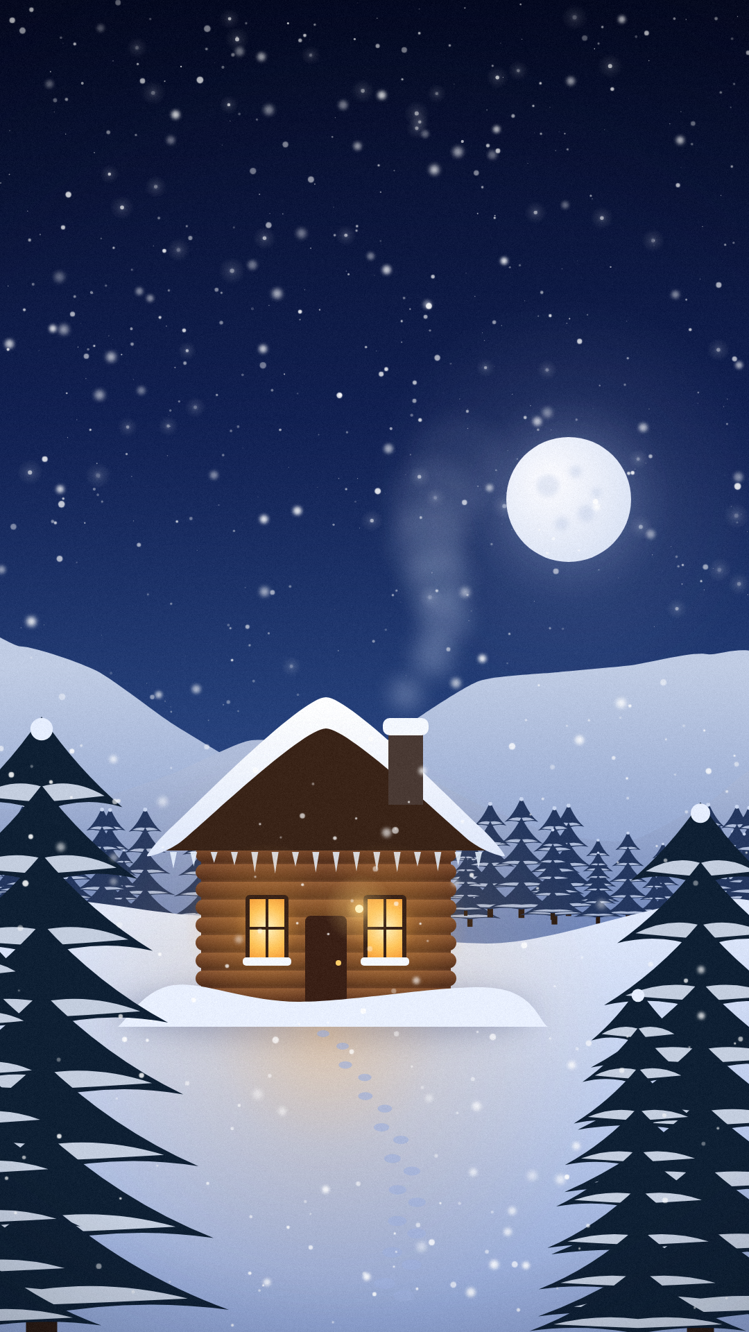 Cozy Winter Pack — 5 Lock Screens