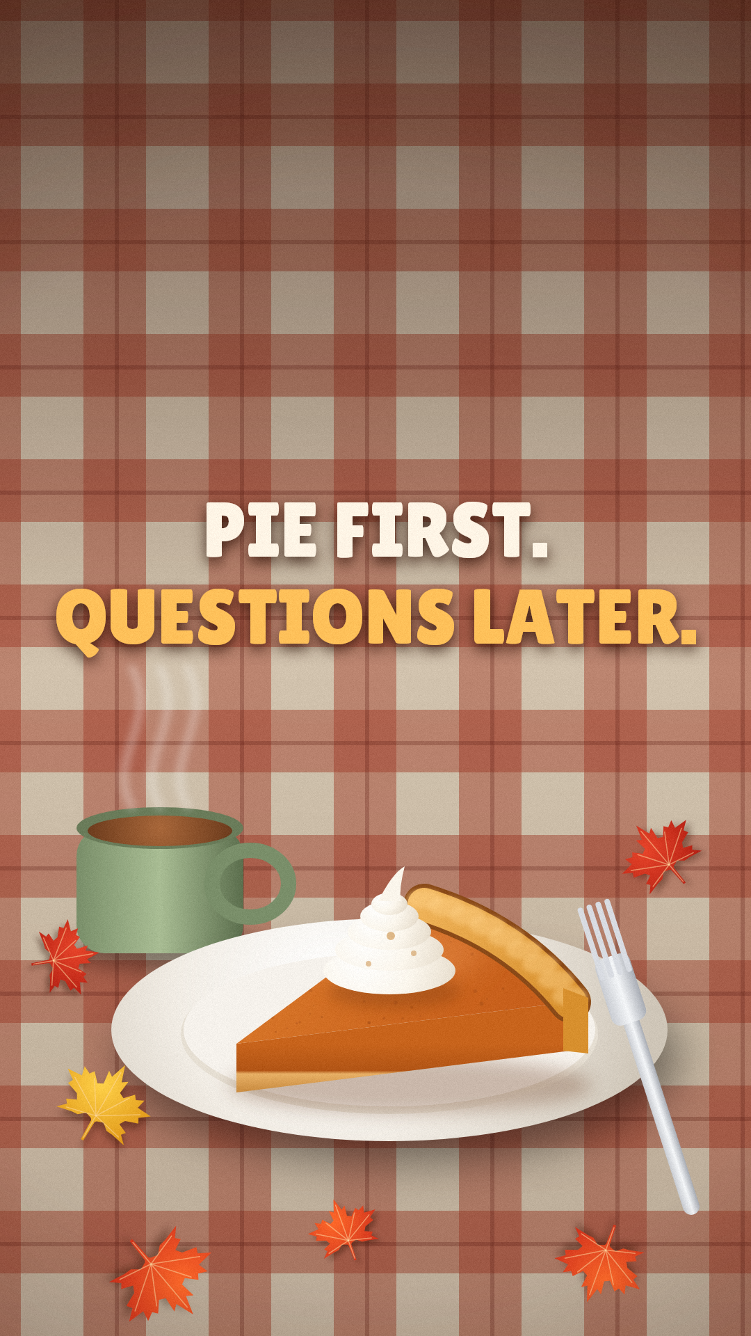 Cozy Thanksgiving Pack — 4 Lock Screens
