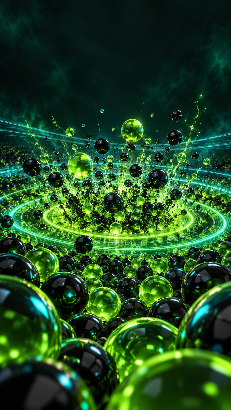 Acid Frequency neon phone wallpaper preview