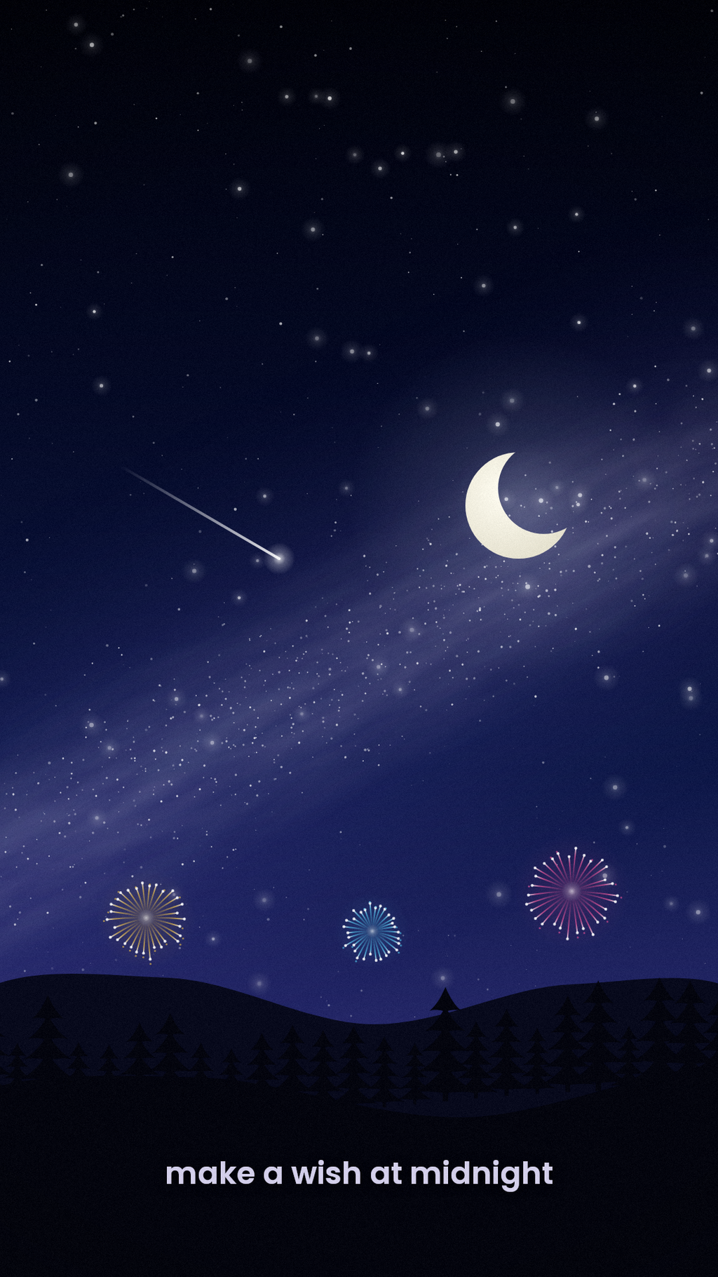 New Year Pack — 4 Lock Screens