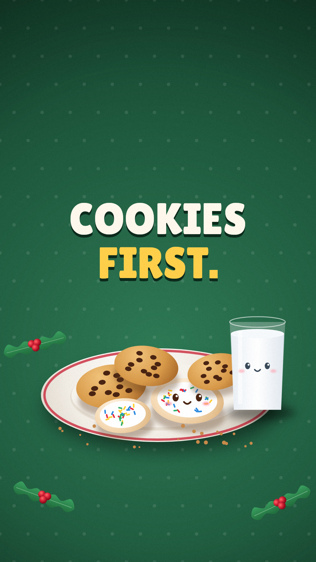 Holiday Christmas Pack — 5 Lock Screens