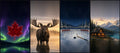 Canadian Wilderness Pack — 4 Lock Screens