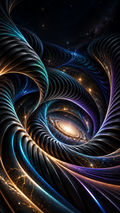 Cosmic Current — Cosmic Rift phone wallpaper