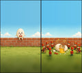 Humpty Reveal — Lock + Home Screen Pair