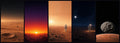 Mars Pack — 5 Lock Screens
