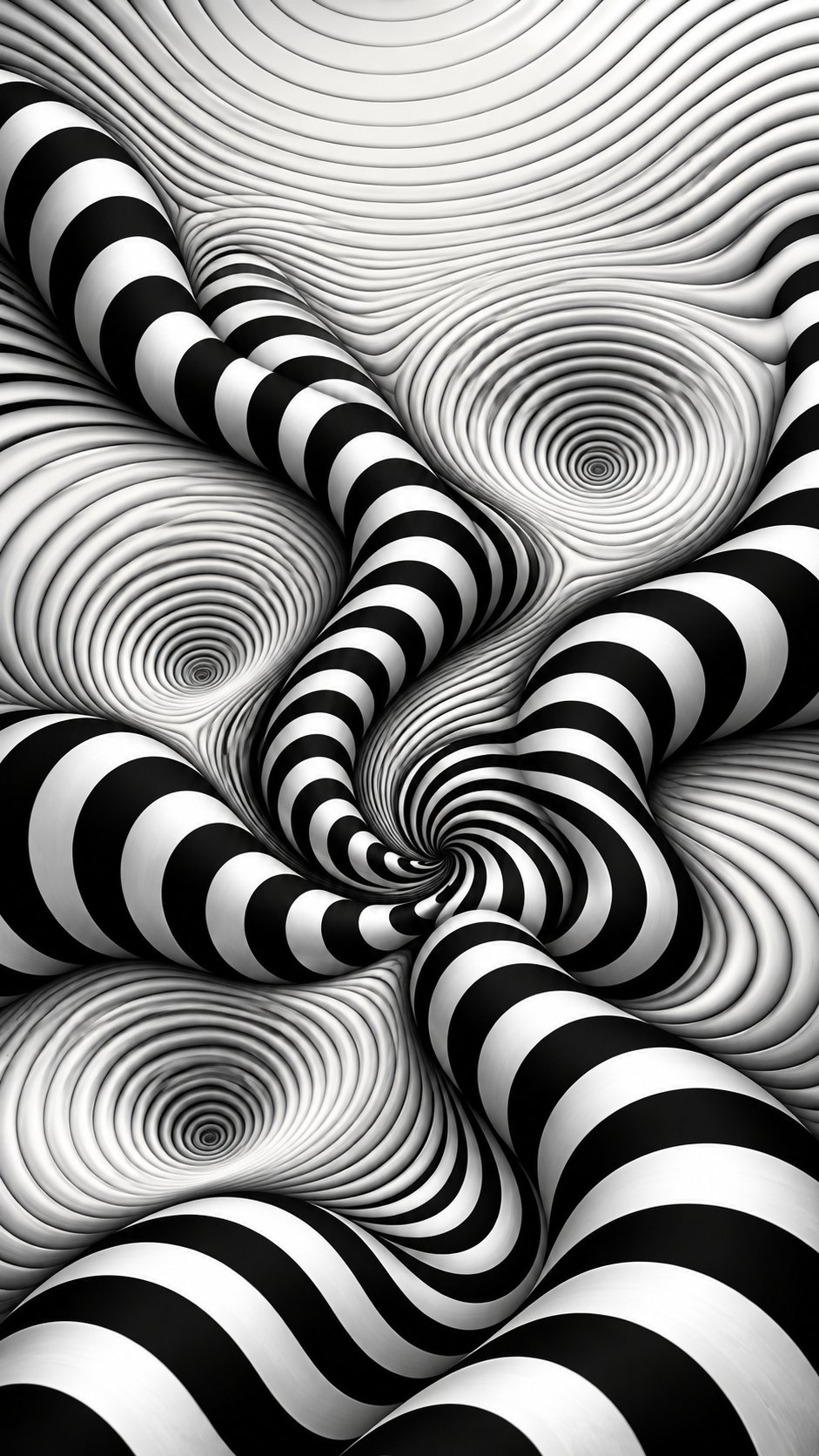 Mindbend — 4 Phone Wallpapers: Hypnotic Tide static phone wallpaper