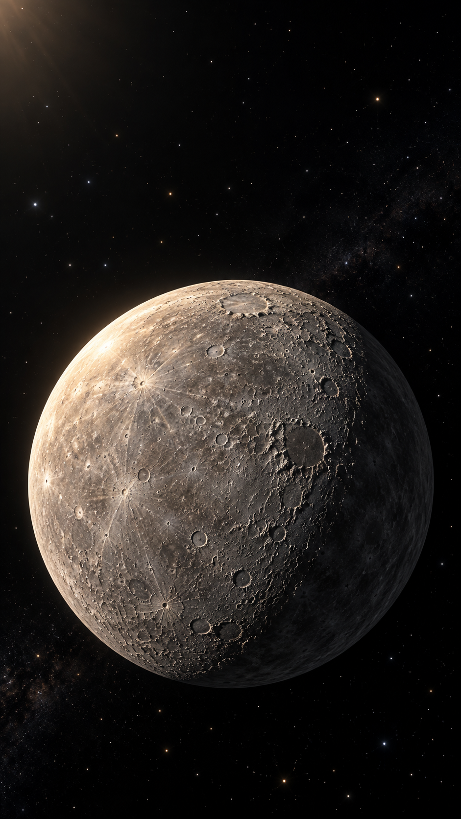 Planetfall Mercury — 4 Phone Wallpapers: Silent World static phone wallpaper