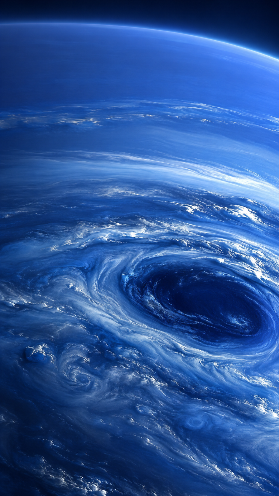Planetfall Neptune — 4 Phone Wallpapers: Storm Current static phone wallpaper