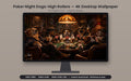 Poker Night Dogs: High Rollers — Desktop Wallpaper (4K) — artwork preview
