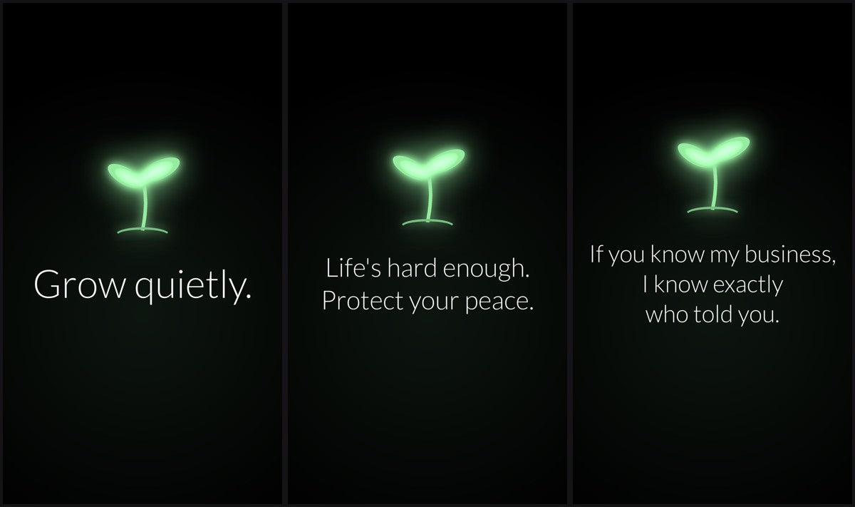 Quiet Motivation Pack — 3 Lock Screens